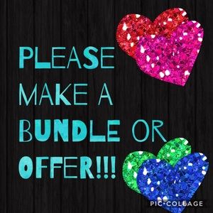 Please make me a bundle or offer!